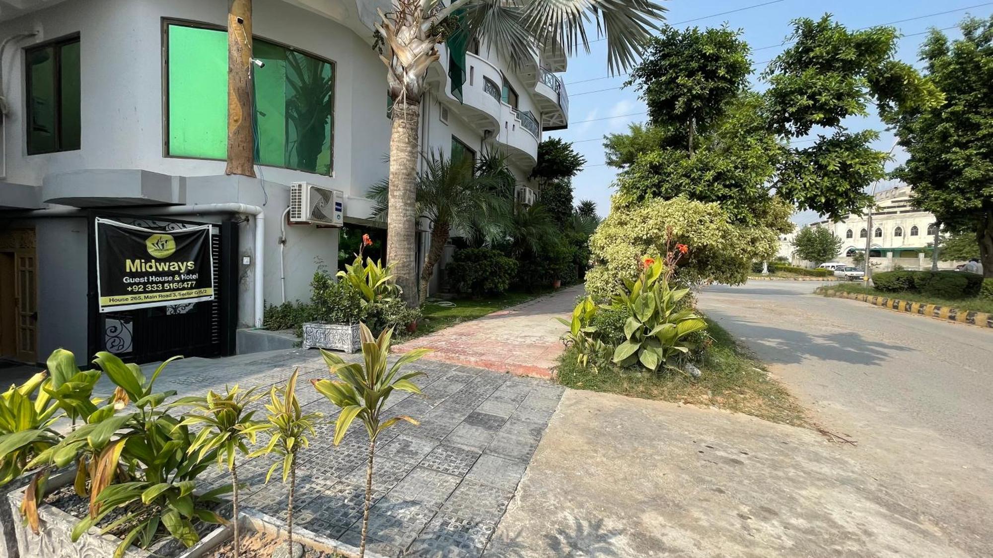 Midways Guest House And Hotels Ισλαμαμπάντ Εξωτερικό φωτογραφία